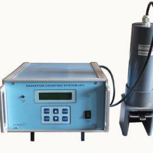 Radiation counting system with accssories for Gamma sample counting